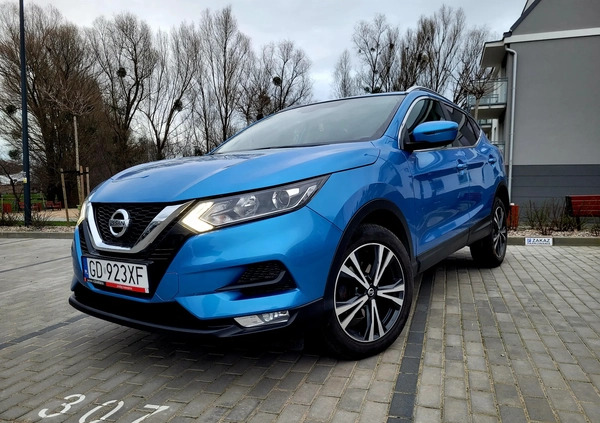 Nissan Qashqai cena 85900 przebieg: 40000, rok produkcji 2020 z Gdańsk małe 631